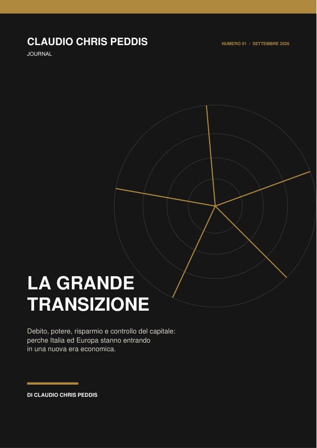 Copertina originale: La grande transizione.